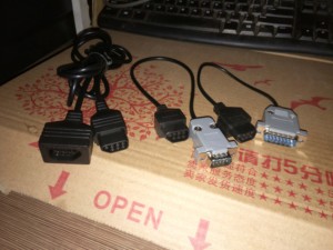 NES手柄线延长线转换线 7针 FC红白机游戏机 适用8位堂无线转换器