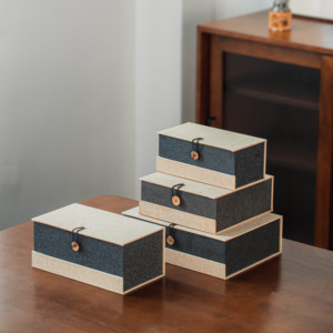一壶两杯包装盒双杯包装盒茶具保温杯礼品盒长方形瓷器锦盒定制