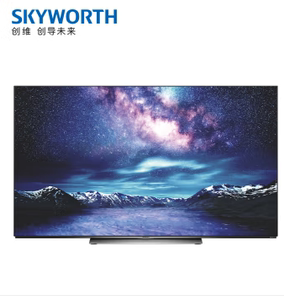 创维77S81 77英寸超薄OLED全面屏电视 4K超高清 自发光 线下同款