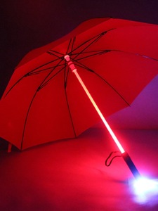 酒吧舞台表演 星球大战发光雨伞 LED光剑伞时尚伞 手电筒学生照明