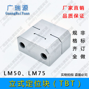 LM TBT50 75 立式精定位 零度定位块组 模具配件龙记标准精密顶锁