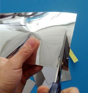 可裁剪的手工软镜子 0.11MM超薄镜面反光纸幼儿园DIY材料仿玻璃镜