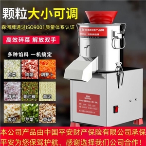 绞菜机商用电动多功能颗粒菜陷碎菜机针灸绞生姜剁辣椒养殖剁菜机