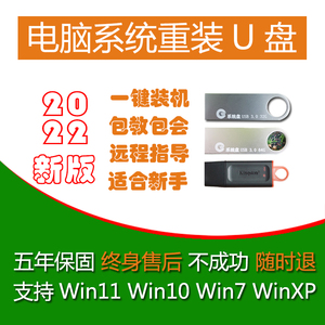 装机系统U盘PE电脑重装一键安装优盘win10纯净版Win7 XP113.0