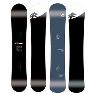 2324雪季日本品牌GRAY小树单板滑雪板一顺八字刻滑板技术滑行刻平