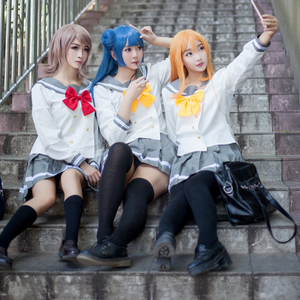 Lovelive!Sunshine!! Aqours水团秋季制服Cosplay女装动漫服现货