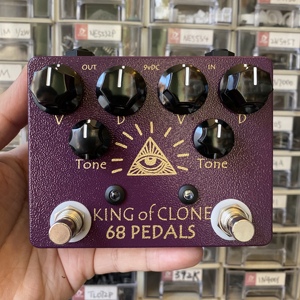 68pedals King of Clone过载单块效果器 Analog Man King of Tone