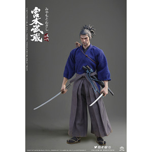 ZGJKTOYS L-001 1/6  浪人系列之 宫本武藏 可动人偶