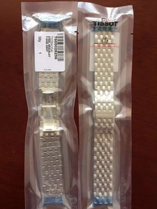 手表配件 适用于天梭T038430A唯意系列不锈钢表带 精钢原装钢带