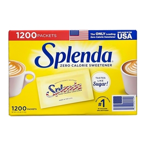 美国Splenda善品糖代糖无热量零卡咖啡伴侣100/1000/1200包甜味剂