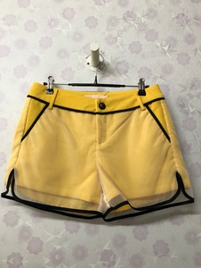 【伊系列】夏季假两件雪纱短裤女阔腿裤多巴胺休闲裤
