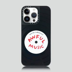 创意复古黑胶唱片光碟适用iPhone14ProMax MagSafe隐形磁吸手机壳苹果13个性男15Pro Max原版镜面保护套14Pro