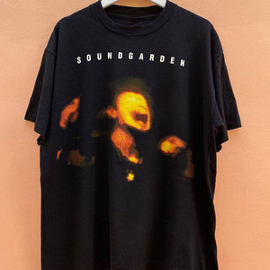 声音花园乐队Soundgarden摇滚朋克风insT恤vintage落肩潮牌男短袖