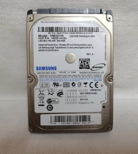Samsung/三星HM321HI 320G笔记本硬盘2.5寸机械
