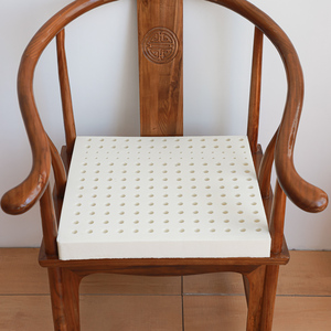 乳胶坐垫中式餐椅垫太师椅圈椅围椅官帽椅牛角椅茶椅垫皇宫椅子垫