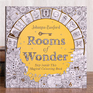 奇迹之屋涂色书Rooms of Wonder秘密花园系列成人减压大人涂色本