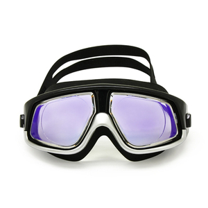 美国VR大框泳镜高清防雾左右不同近视防水镀膜女士男面罩远视浮潜