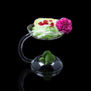 创意玻璃意境碗酒店餐盘装饰分子美食料理餐具甜品奶昔冰淇淋杯子