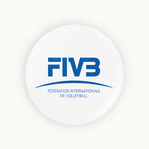 FIVB 国际排球联合会别针徽章胸针冰箱贴画运动员周边礼物纪念品