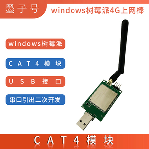 移远EC200A模块板4G上网棒USB dongle树莓派工控机免驱动CAT4网卡