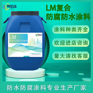 LM-复合防腐防水涂料 污水池化粪池高效防水防腐涂料厨房卫生间