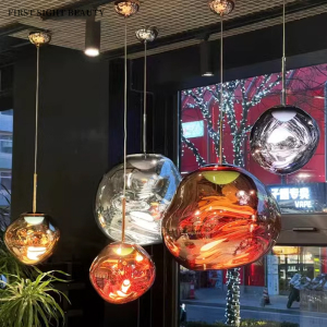 Tom Dixon Melt熔岩餐厅吊灯后现代简约loft复式挑高客厅楼梯灯具