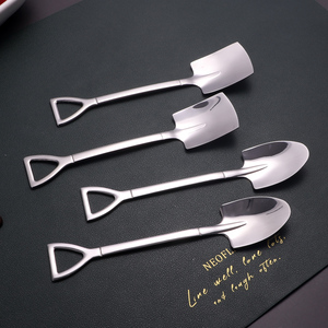 吃西瓜专用勺神器304不锈钢创意大号网红勺可爱甜品勺小铁锹勺子