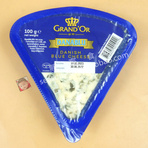 Grand'or Blue Cheese格兰特德宝蓝纹干酪100g丹麦进口臭奶酪蓝波
