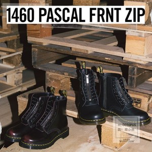 现 海外代购DR.MARTENS PASCAL 拉链系带两穿1460马丁靴 23863001