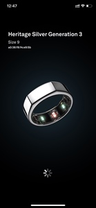 Oura ring3代智能健康戒指蓝牙连接监测心率体温睡眠健身运动指环