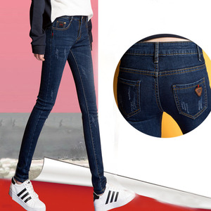 jeans牛仔裤女小脚裤2024春季新款弹性修身显瘦外穿铅笔牛子长裤