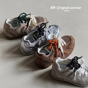 JBM韩版女童夏季单网运动鞋软底复古中大童网球板鞋阿甘鞋休闲鞋