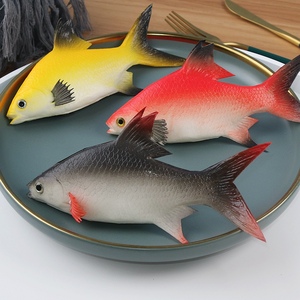 仿真鱼模型海鲜生物食品食物摆件店铺摆设装饰拍摄道具
