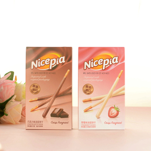 特价印尼进口Nice Pia草莓味巧克力味涂层饼干非百奇百醇巧克力饼