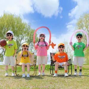 男女童多巴胺六一儿童演出服小学生运动会夏季毕业服幼儿园服童装