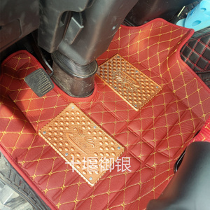 大货车脚垫东风天锦VR脚垫陕汽轩德X6驾驶室专用加厚防滑地垫脚垫