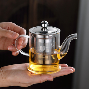 耐高温茶水分离泡茶水壶过滤耐热茶具套装家用单壶玻璃壶
