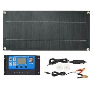 20W Solar Panel Kit 18V Battery 100A PWM Charger Controller