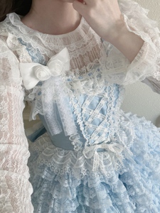 【千层蕾蕾】~白糖少女新品原创设计Lolita洋装可爱jsk吊带连衣裙