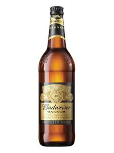 Budweiser/百威啤酒黑金美式拉格整箱高浓度大瓶600ml*12瓶