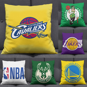 NBA篮球抱枕科比湖人骑士队枕头沙发靠垫男生礼物定制靠枕不含芯