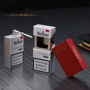 时尚随身烟灰缸密封便携式口袋烟灰缸迷你烟缸日本创意收纳盒包邮