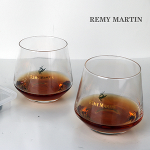 REMYMARTIN人头马金标威士忌杯洋酒杯菱形玻璃杯干邑杯 KTV烈酒杯