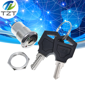 12MM开孔电子锁 超小款 S1203 双边拔出 电源设备箱保险柜通用