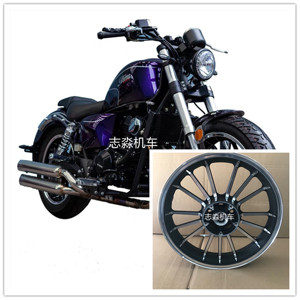 国威诺玛台风太子400摩托车跑车电喷前轮毂钢圈奔达250BD轮胎配件