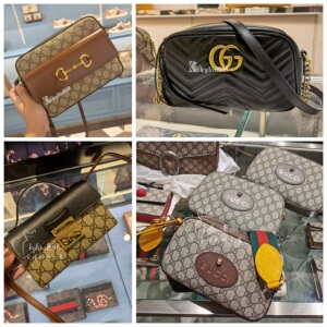 报销鉴定费 Gucci 古驰虎头帆布marmont mini相机包1955 肖战同款