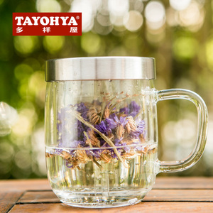 TAYOHYA多样屋明雅玻璃茶隔杯睿哲睿派睿智