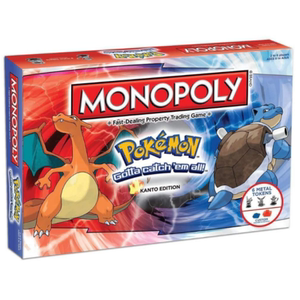 英文版Monopoly Pokemon 口袋妖怪 桌游棋盘游戏权力的游戏堡垒