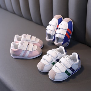男宝宝学步鞋春天女婴幼儿0一1-2到3岁春季软底婴儿鞋子6-12个月