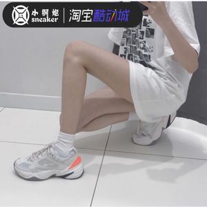 Nike M2K Tekno 黑白橙黄 渲染走秀…